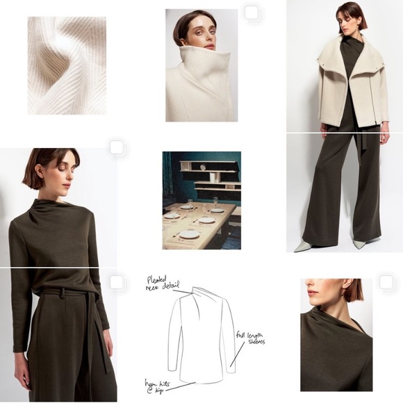 Karolina Zmarlak Asymetric Virgin Wool Skirt - Picture 15 of 16